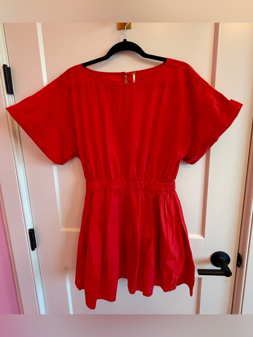 Free People Fulltime Fun Mini Dress (Red/Orange)